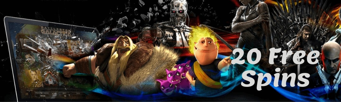 20 Free spins no deposit required