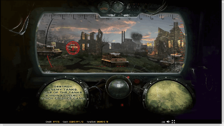 Battle Tanks Slot Bonus Game Evoplay