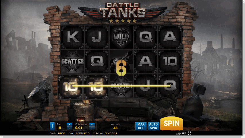 Battle Tanks Slot Evoplay
