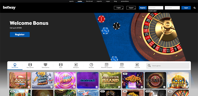 Betway Online Casino Canada Review