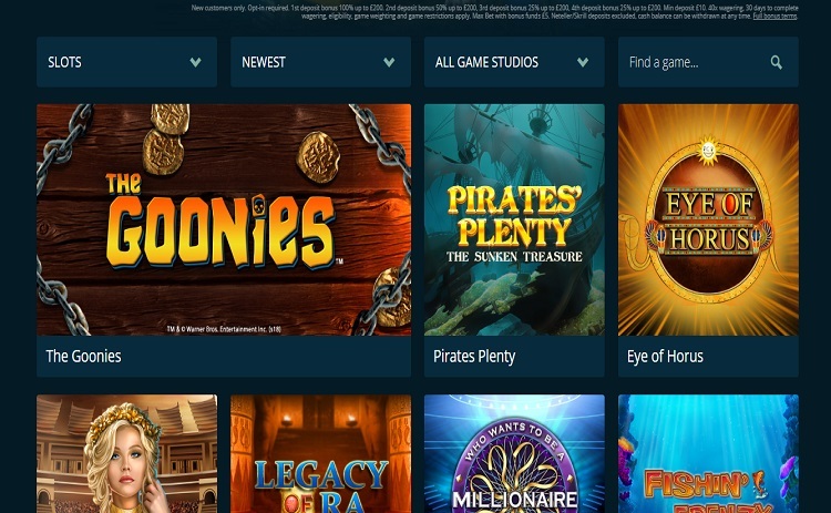 CasinoLand casino games