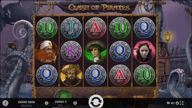 Clash of Pirates Slot Machine