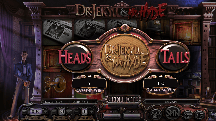 Dr. Jekyll And Mr. Hyde Bonus Game