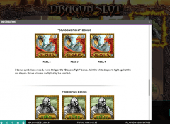 Dragon Slot Game Bonuses