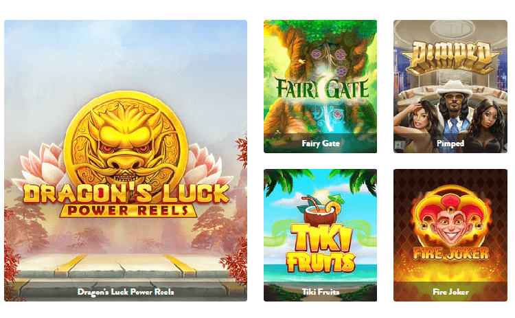 Dunder casino games