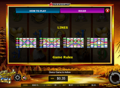 Eagle Bucks Slot Paylines
