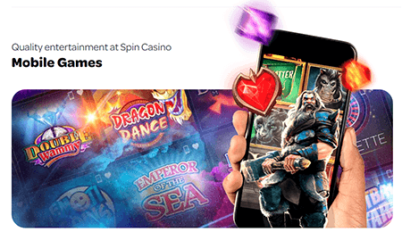Mobile Gaming at the Best Online Casino Spin Casino