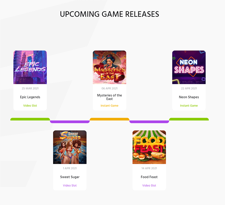 Evoplay Game Releases