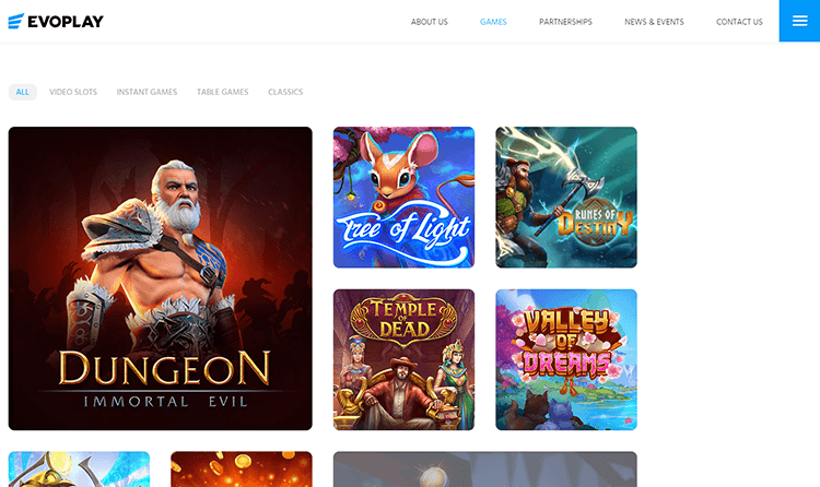 Evoplay Slot Games