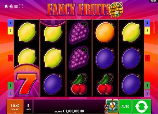 Fancy Fruits Crazy Chicken Shooter