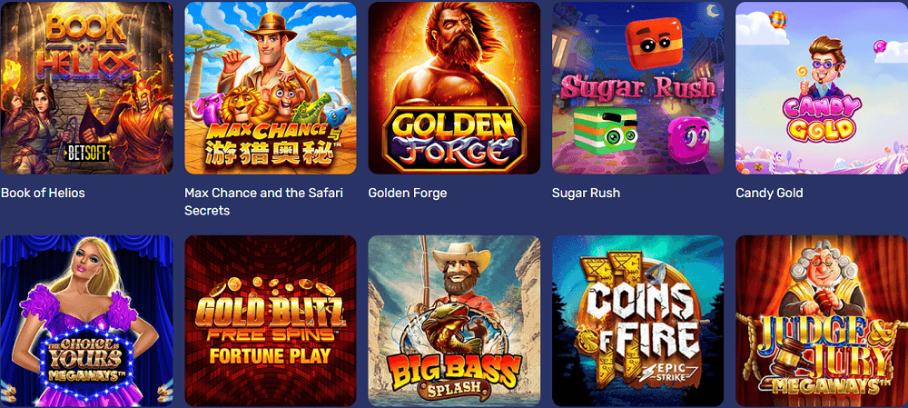 Galaxino casino games collection