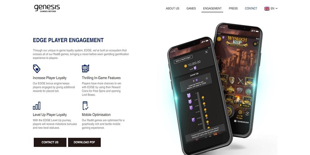 Genesis Games Engagement