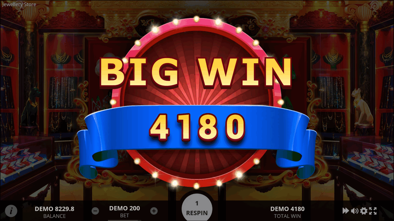 Jewellery Store Slot Bonus