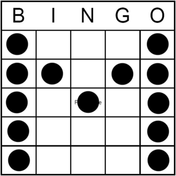 Letters Bingo Scheme