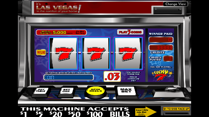 Lucky 7 Betsoft
