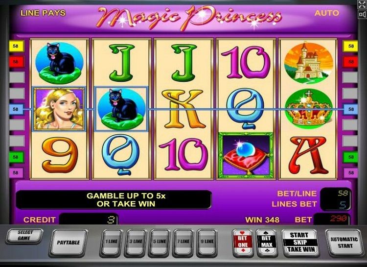 Play Magic Princess Free Slot Game