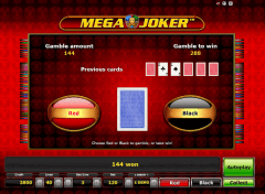 Mega Joker Slot Bonus Game