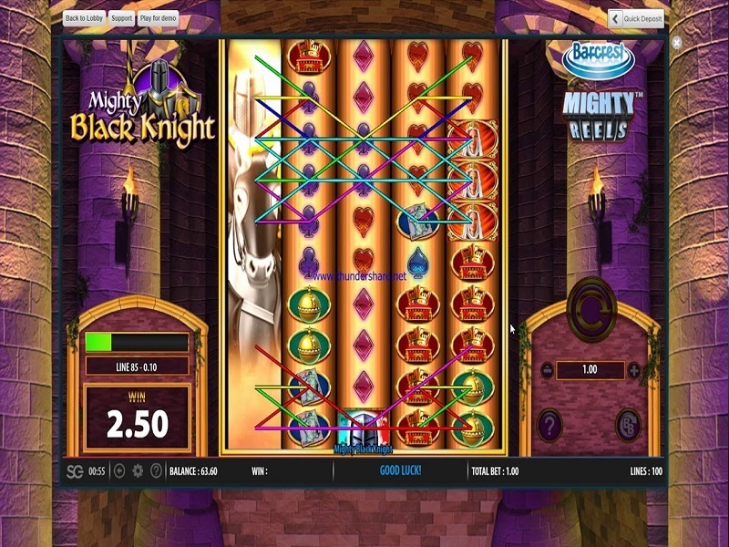 Mighty Black Knight Slot