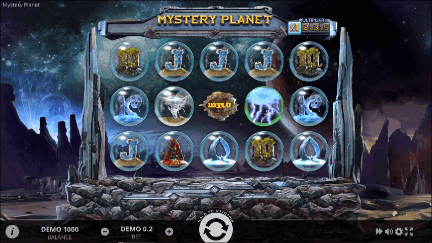Mystery Planet Slot Machine Evoplay