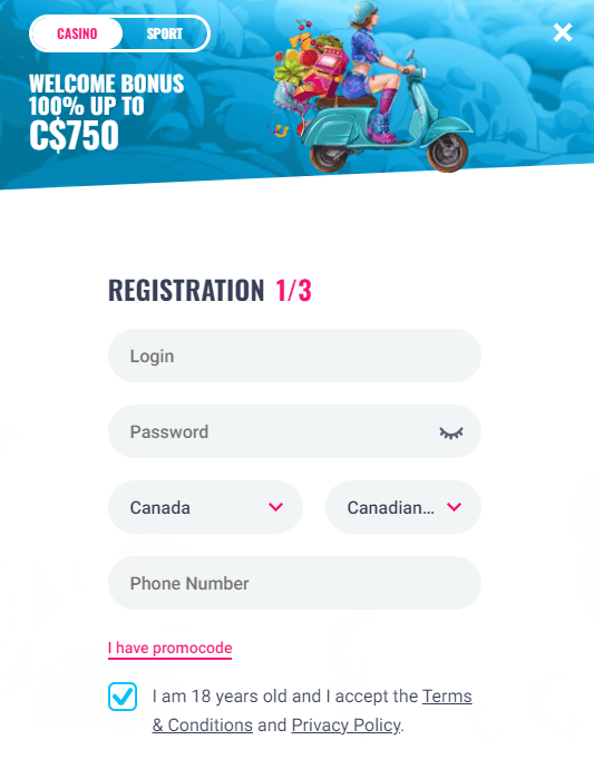 OhMySpins Casino Login