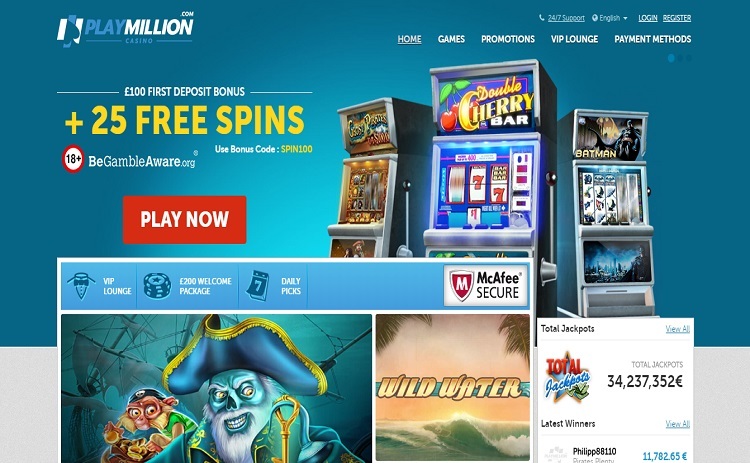 Play Million casino review