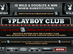 Playboy Slot Bonus Game
