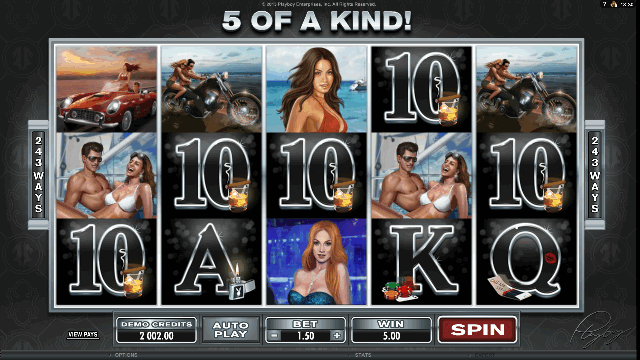 Playboy Slot Machine Microgaming