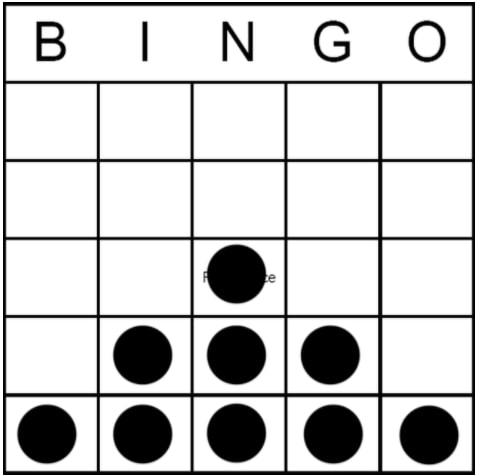 Pyramid Bingo Scheme