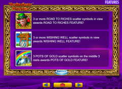 Rainbow Riches Slot Features