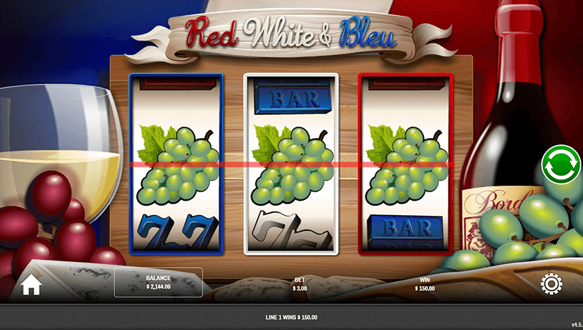 Red White And Blue Slot Game