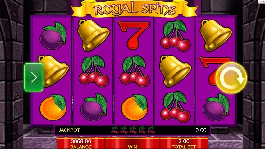 Royal Spins slot IGT