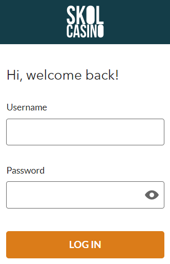 Skol Casino login