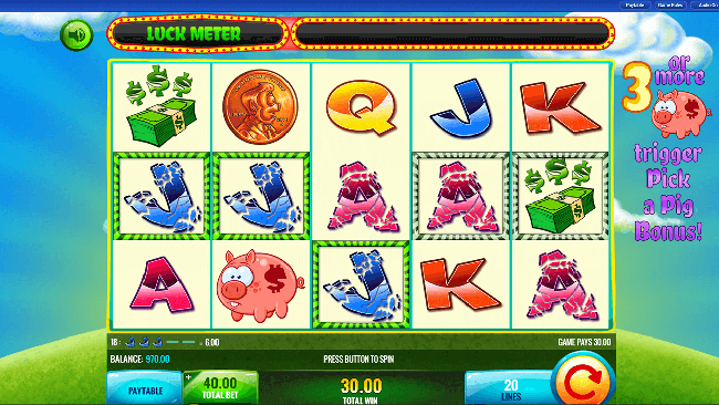 Smash the Pig ITG slot machine