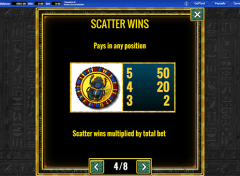 Sphinx Slot Paytable Scatter Symbol