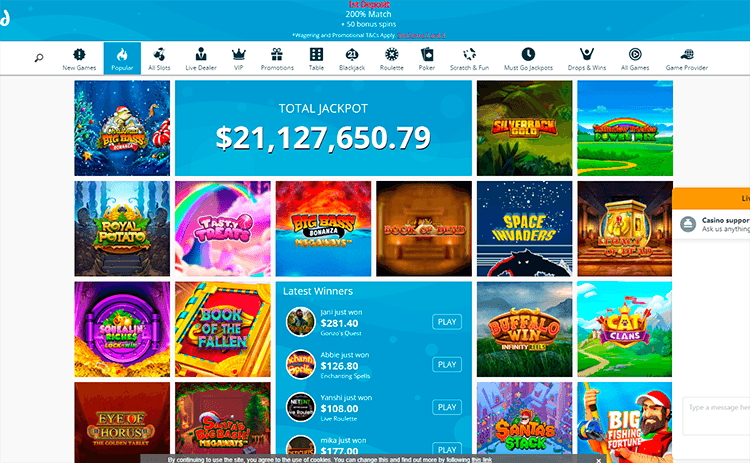 SpinLand Casino Games