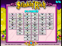 Stinkin Rich Paylines