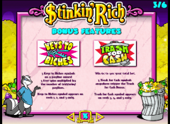 Stinkin Rich Slot Bonus Features