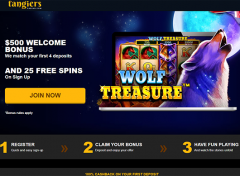 Tangiers Casino Welcome Bonus