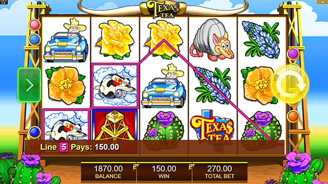 Texas Tea Slot Game IGT
