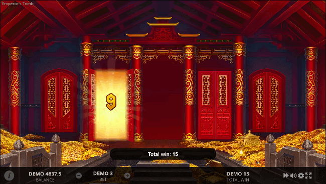 The Emperor's Tomb Bonus Game