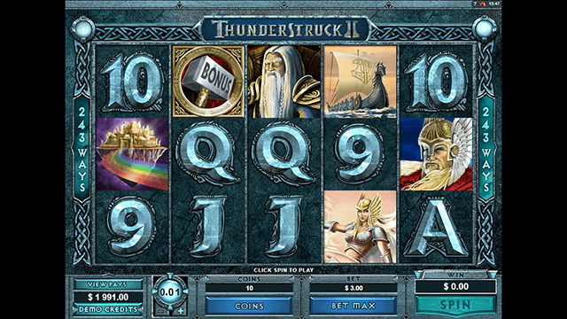 Thunderstruck II Slot Game