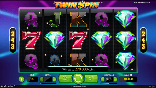 Twin Spin Slot Game NetEnt
