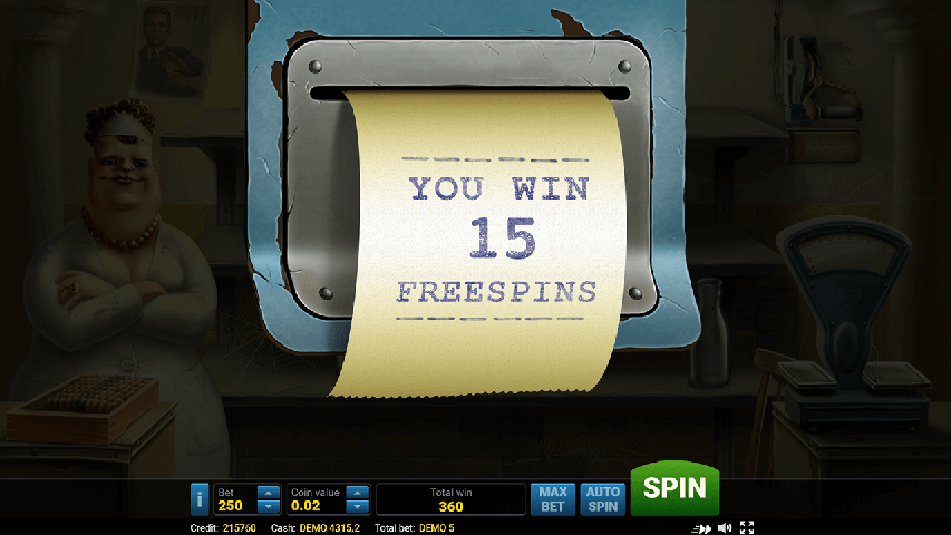 USSR Grocery Slot Free Spins Evoplay