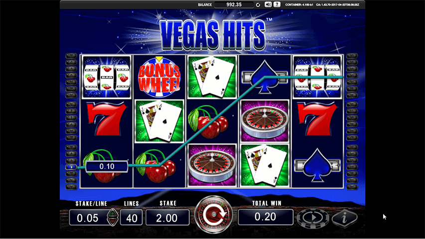 Vegas Hits Slot Game