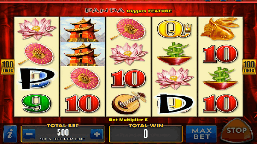 Wild Panda Slot Machine Aristocrat 