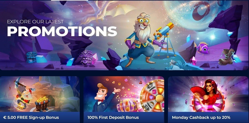 Winspark casino bonuses and promotions