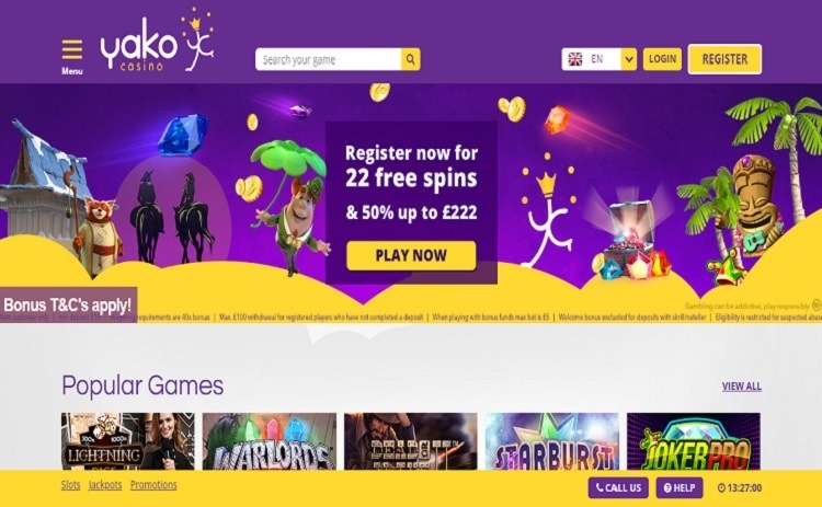 Yako casino review
