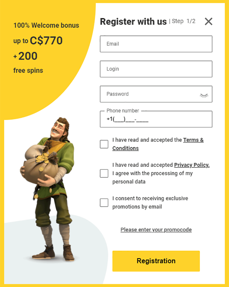 ZetCasino Canada Login