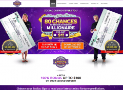 Zodiac Casino Welcome Bonus