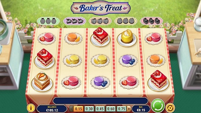 bakers treat slot reels